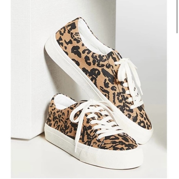 Madewell Leopard Print sneakers - Picture 1 of 4